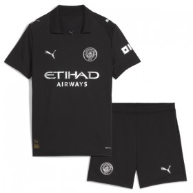 Manchester City Foden 47 Venkovní 2025-26 - Dětské Fotbalové Dresy (S/S)